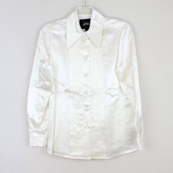 NWT Marc Jacobs Runway Satin Shirt - Office, Cocktail, Party, Date Night - Picture 2 of 15